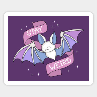 Pastel Goth Bat Sticker